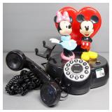 KCL Technology Mickey And Minnie Animated Talking Telephone And Mickey Mouse AT&T Telephone, Unknown
