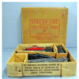 Marx  Stream Line Steam Type Electrical Train  No. 25249 With Track