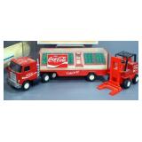 Model Tractor Trailers And Vehicles, Include BP, Exxon, Coca Cola, Truck Cabs And More, Total Qty 10