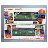 Lionel O And O27 Gauge Burlington Northern GT-20 6-8957 And 6-8958 Engines, Both In Boxes