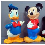 Mickey & Minnie Mouse Plush Toys And Donald And Mickey Rubber Banks