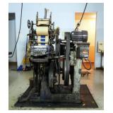 Cronite High Speed Die Stamping Press, 3 Phase, 5 HP Dayton Motor, Includes Die Stamping Press Feed