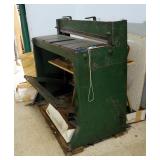 Niagara Sheet Metal Manual Foot Shear, 36in x 16 Gauge Capacity, 40in x 44in x 26in
