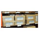 Vintage Old Colony Envelope Company Number 9 Air Route Bond Envelopes, Qty 7 Boxes