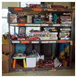 Metal Framed Storage Rack 72in x 72.5in x 48in