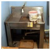 Leedal Stainless Steel Sink, 46in x 38in x 26in