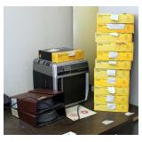 Telex Model Caramate 4000 Slide Projector, Powers On, Unknown Working Condition, Includes Carousels 