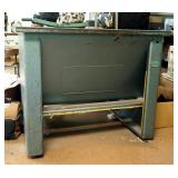 Vintage W.A.P. Brown Manufacturing Company Heavy Duty Photo Light Table, 37in x 45in x 35in, Powers 