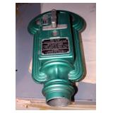 Dunkin Miller Coin Operated Parking Meter And 28in Footed Cast Iron Stand