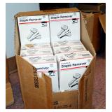 CLI Durable Staple Removers, Brown In Color, Qty 18 Boxes With 12 Each