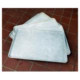 Aluminum Full Sheet Baking Pans Qty 5