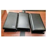 Black Check Presenters Qty 12, Branded "Ruby Tuesday"