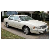 1999 Cadillac Deville Passenger Car, VIN # 1G6KD54Y0XU789072, Mileage Showing On Odometer 78,106