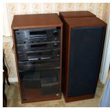Sony Stereo System Including Integrated Stereo Amplifier ModelTA-AV421, AM/FM Tuner ST-JX421, Stereo