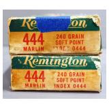 .444 Marlin Ammo, Approx 59 Rds