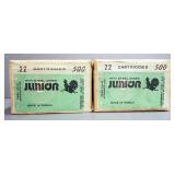 Junior .22 Ammo, Approx 1000 Rds