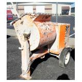 EZG EZG12 Grout, Mortar, Concrete Mixer, 3-4 Bag Capacity or 12 Cu Ft., 11.7 HP Honda Gas Engine