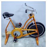 Vintage Schwinn Exerciser Stationary Exercise Bike, Controls Include Speedometer/Odometer