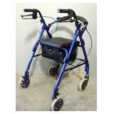 Revolution Mobility Walker With Seat Model MRT-413-B, And Assist Bar