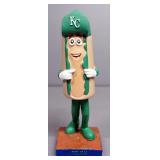 Kansas City Royals Kauffman Stadium Replica Statue, Dick Howser Figurine And Relish Bobblehead, All 