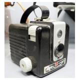 Vintage Cameras, Includes Mamiya/Sekor 1000 DTL, Branette, Kodak Hawkeye, Vivitar Lenses, Tripod And