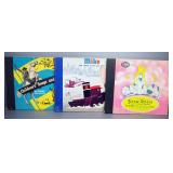 Vintage Vinyl Record Collection, Includes Childrens Records And Edison LPs