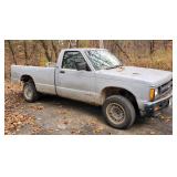 1991 Chevrolet S10 Pickup Truck, VIN # 1GCDT14Z3M8285050, Mileage Showing On Odometer 169,865, Misso