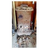 Antique Great Western Stove Company Cast Iron Gas Stove