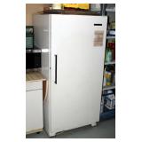 Frigidaire 16 Cubic Foot Upright Freezer Model UF-16J, Plugged In And Working, Contents Not Included
