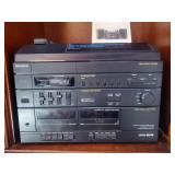 Magnavox Remote Control Digital High Fidelity System, With Double Cassette Deck And Turntable, Inclu