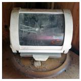 Baby George Foreman Rotisserie Oven And 16in Wood Lazy Susan