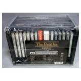 The Beatles CD Box, 2005 Limited Edition Japan Wood Roll-Top Bread Bin Set TOCP-50501-16, Sealed, Ne