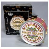 The Beatles Sgt. Peppers Lonely Hearts Club Band Vandor Drum Cookie Jar, New In Box,  1998