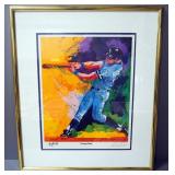 Leroy Neiman (American, 1921-2012) George Brett Kansas City Royals Autographed Print, Signed By Play