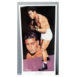 Angelo Marino Boxing Print Of Joe Louis, Numbered 802/900, Signed By Artist