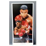 Angelo Marino Boxing Print Of Mike Tyson, Numbered 621/900, Signed By Artist
