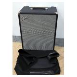 Fender Rumble 200 Bass Amplifier With Cover