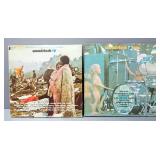 Woodstock Original Soundtrack 3-LP Vinyl Record Set And Woodstock Two 2-LP Vinyl Set, Cotillion Pres