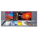 Uriah Heep, Vanilla Fudge And War Vinyl LP Records, Various Titles, Qty 11