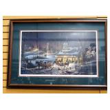 Terry Redlin "Evening Rehearsals" Print, Signed And Numbered 95/9500, Framed, Double Matted, Under G