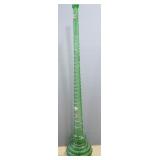 Green Glass Wine Bottle, 44.25" High