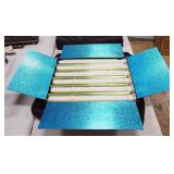 Interfit Kool Tubz 6 Dimmable Fluorescent Light Panel, With Stand And Cords, In Carry Case