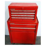 Craftsman Rolling 2-Piece Tool Chest, Top With 4 Drawers, Base With 2 Drawers And Lower Storage, Som