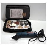 Ryobi Detail Sander Model DS2000, Powers On, And Blue Hawk Oscillating Tool Accessories Set