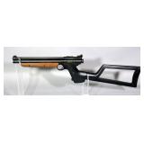 American Classic Model 1377 .177 Cal Pump Action BB Gun With Crosman Airguns Stock And Nylon Holster