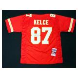 Travis Kelce Kansas City Chiefs No. 87 Autographed Jersey With JSA Certification