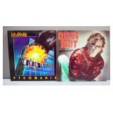 Vintage Vinyl LP Records, Includes Ozzy Osborne, AC/DC, Quiet Riot, Def Leopard, The Doors, ZZ Top, 