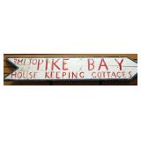 Oversized Wood Arrow Sign, 63" Wide x 11.5" High