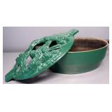 Cast Iron Oval Baking Dish With Vented Lid