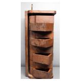 Storage Box With 8 Rotating Bins